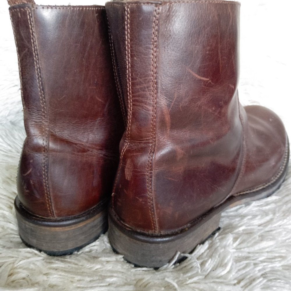 Red Tape men's Ankle boots, Brown, 8.5 US - Picture 8 of 10